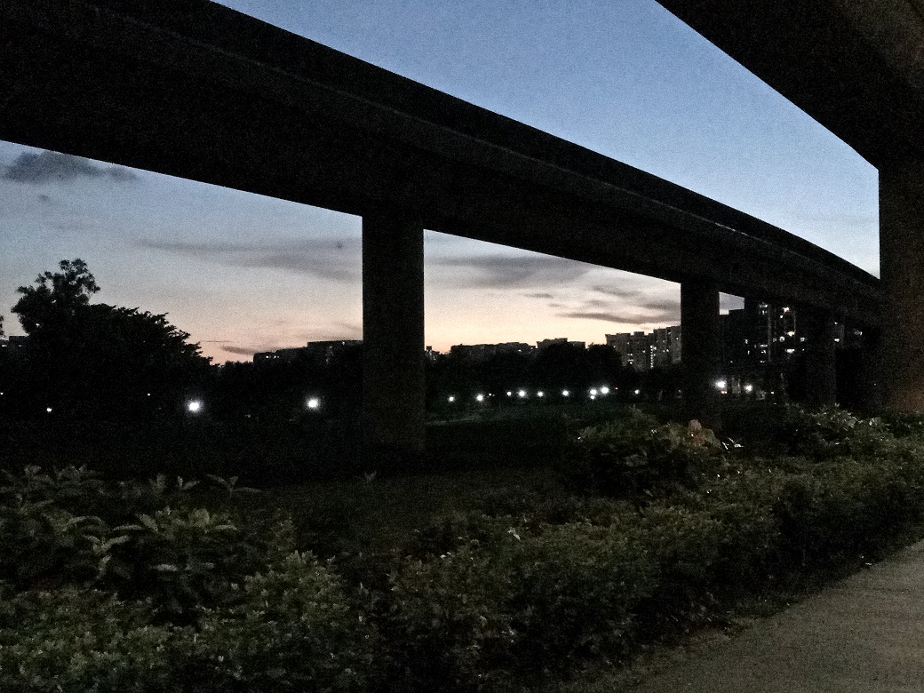 Evening at Chinese Garden